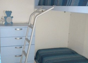 letto a castello in camera matrimoniale - Bilocale Corso Europa 31., Borghetto Santo Spirito - foto 11