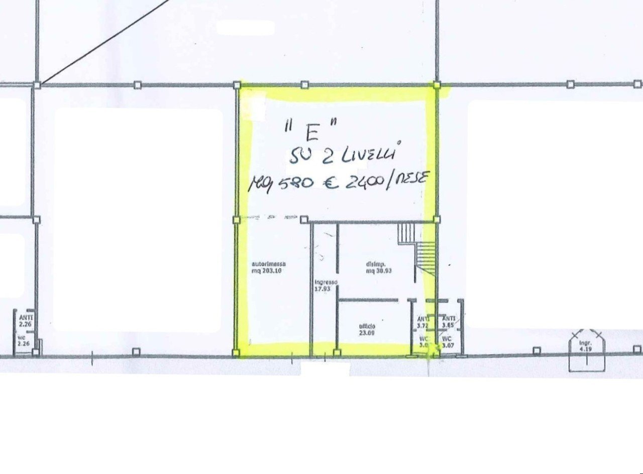 piano terra.jpg - Show room Via Muzza, Valsamoggia - planimetria 1