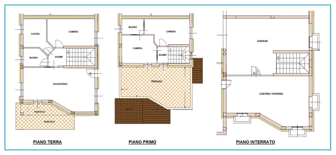 DISEGNO PORTALE B2.png - Casa indipendente CENTRALE - COLLINARE, Poncarale - planimetria 1