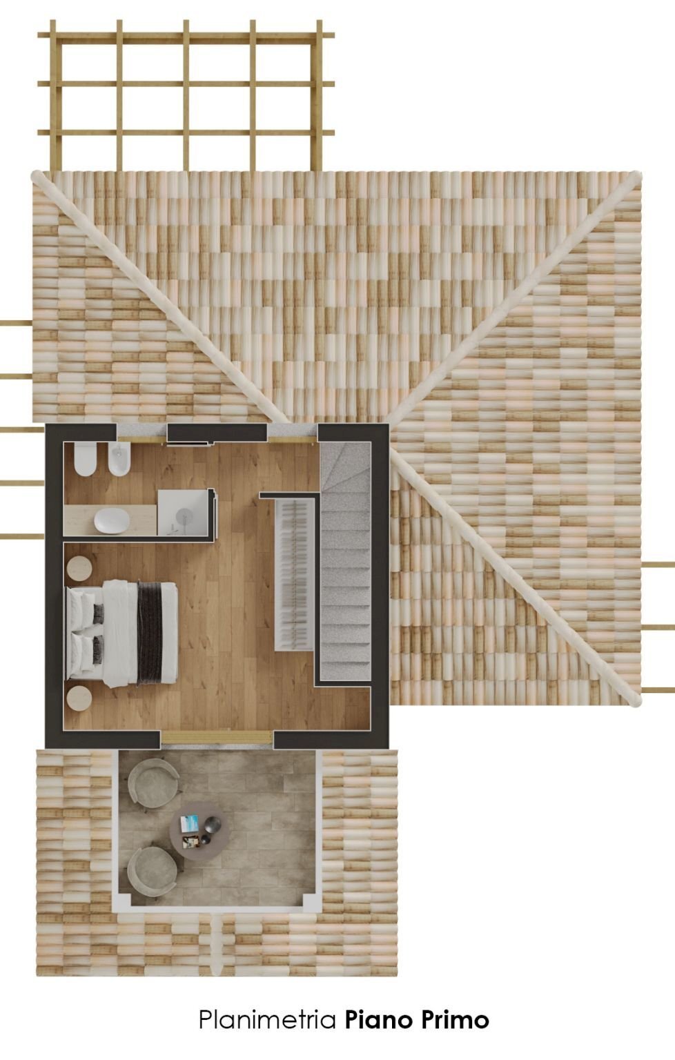 Villa via Aldo Moro, Budoni - floor plans 1