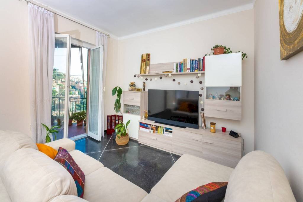 Soggiorno - Quadrilocale via Posalunga, 34, Genova (zona Borgoratti) - foto 2