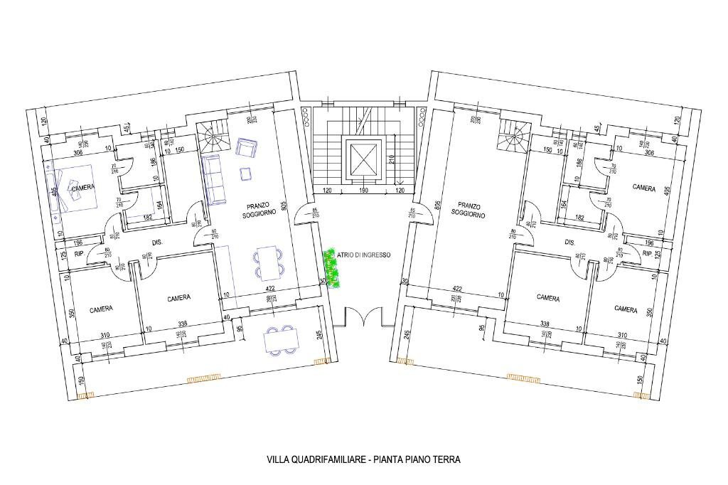 Apartment Via San Maurizio, Borgaro Torinese - floor plans 1