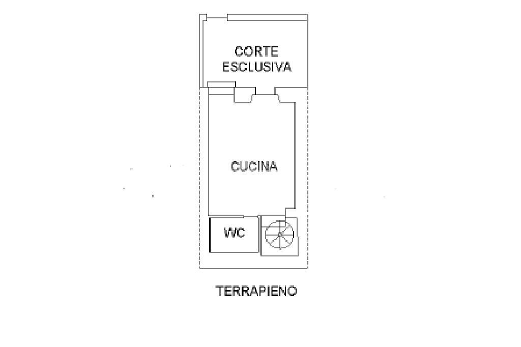 Semi-detached house Borgata Carello Superiore, Rubiana - floor plans 1