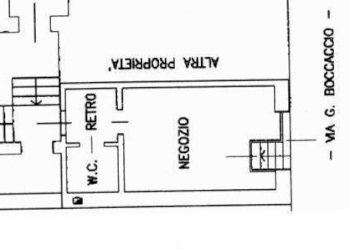 Planimetria - Shop via Giovanni Boccaccio, Milano - photo 30