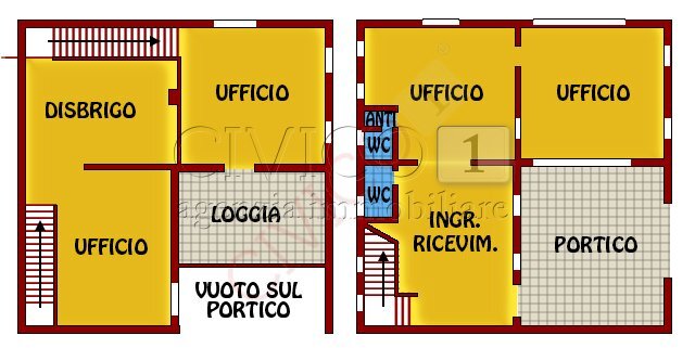 KIA069.jpg - Ufficio Via Giuseppe Mazzini 10, San Pietro in Gu - planimetria 1