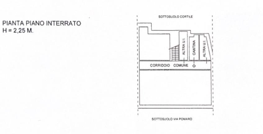 Trilocale Via Pomaro, 14, Torino - planimetria 1
