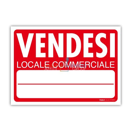 PVT081_Cartello_Vendesi_Locale_commerciale_350x250 - Commercial Premises Via della Gora 201, Massa - photo 1