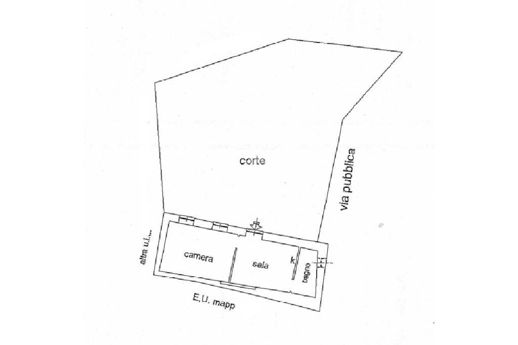 Casa indipendente Via dei Gumbi, San Bartolomeo al Mare - planimetria 1