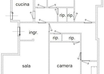 Four-room apartment via Capolungo, Genova - photo 51