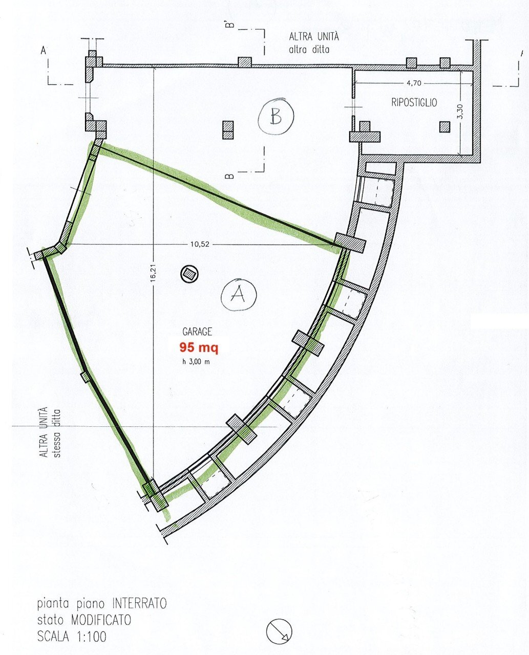 garage spinetoli_page-0001.jpg - Box Via Salaria 18D, Spinetoli - floor plans 1