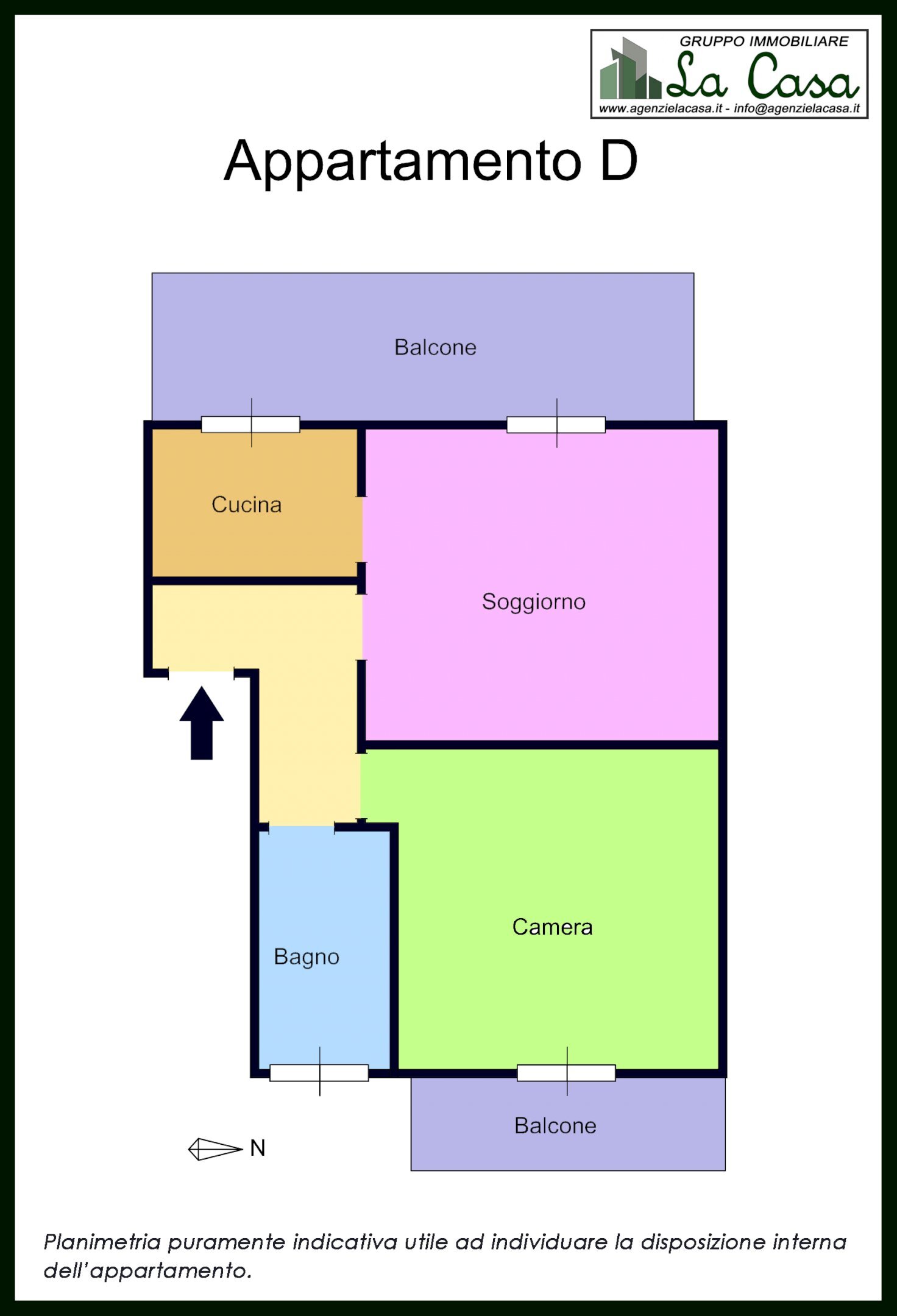 plan - Trilocale Strada per Buttigliera, Villanova d'Asti - planimetria 1