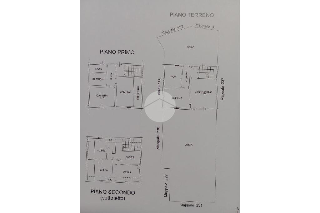 Casa semi indipendente Via sp 31, Colorno - planimetria 1
