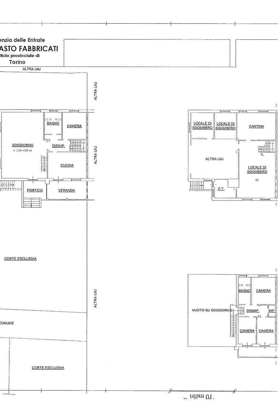 Casa indipendente via del Porto, 163, Carmagnola - planimetria 1