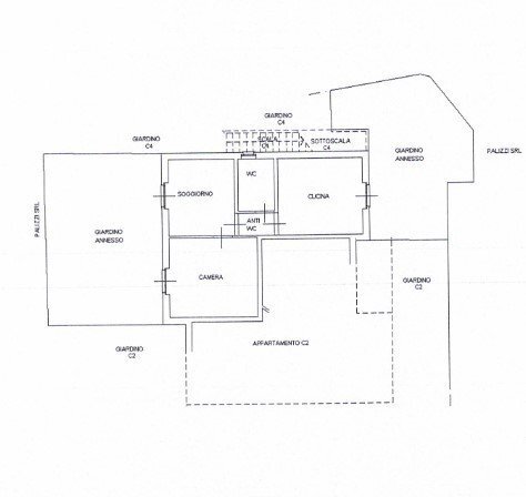 1.jpg - Independent house at auction Via Roma snc, Borzonasca - floor plans 1