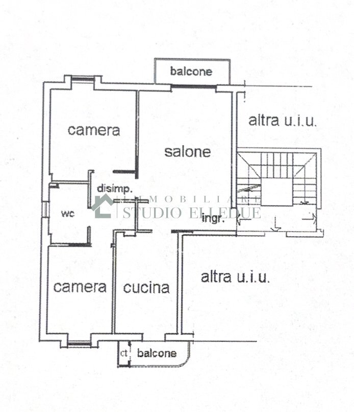 planimetria - Three-room apartment VIA NAPOLI 369/D, Bari - floor plans 1