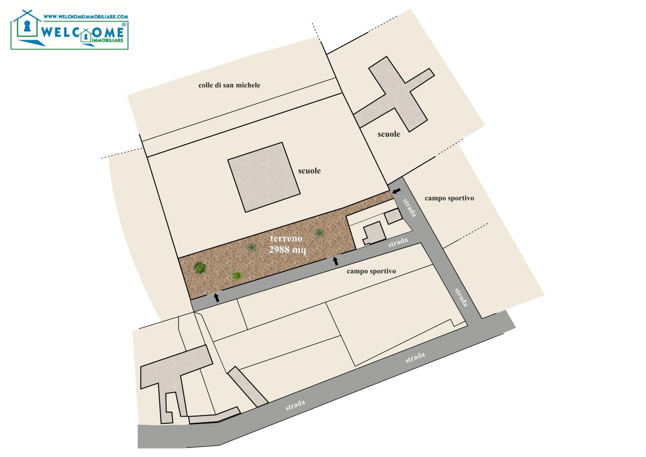 Estratto di mappa.png - Terreno edificabile Cagliari - planimetria 1