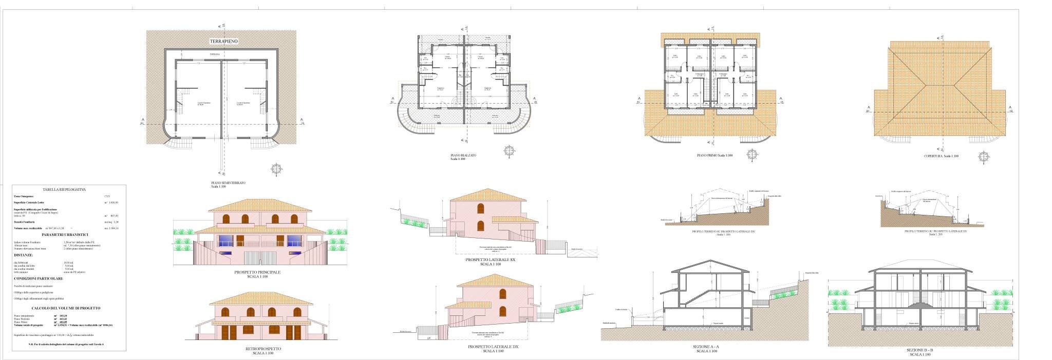 Terreno edificabile viale Alcide De Gasperi, Torretta - planimetria 1