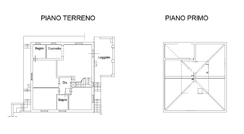 Villa Montelupo Fiorentino - planimetria 1