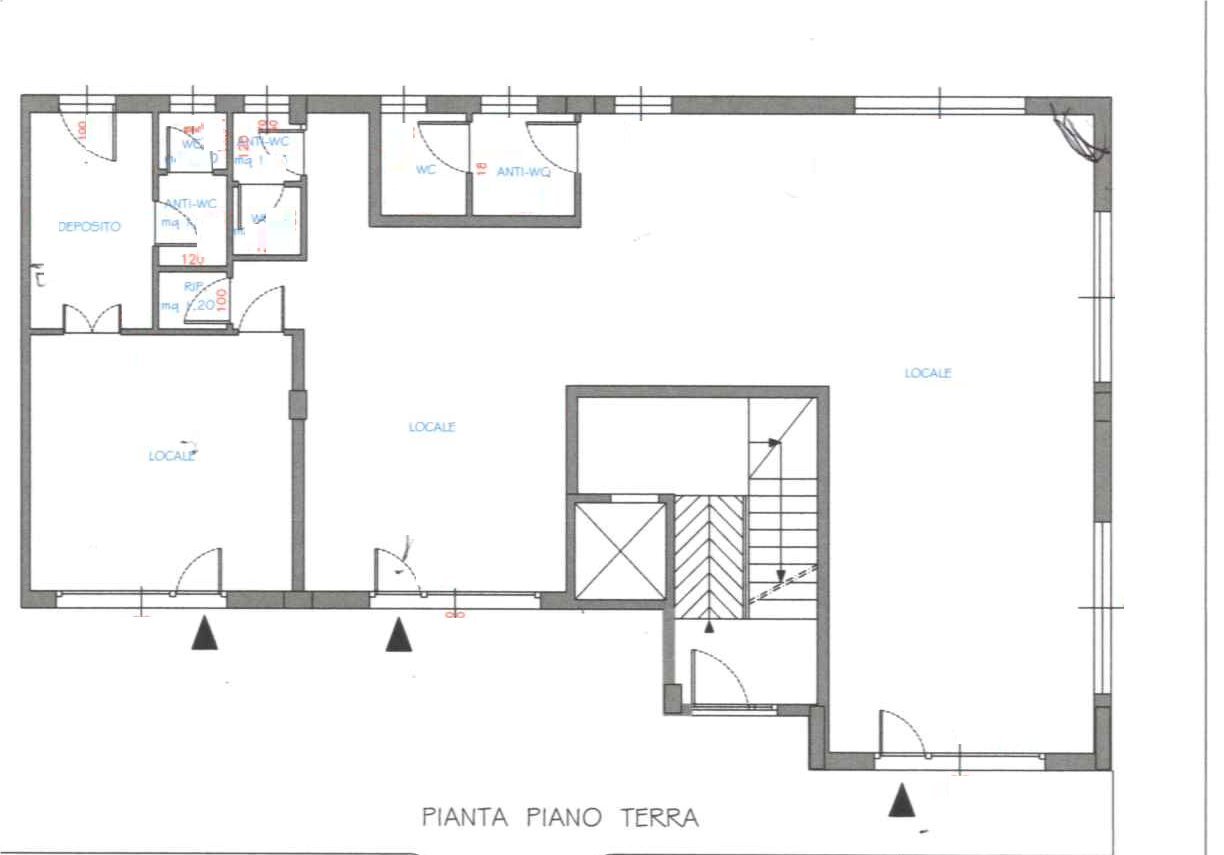 Locale Commerciale Empoli - planimetria 1