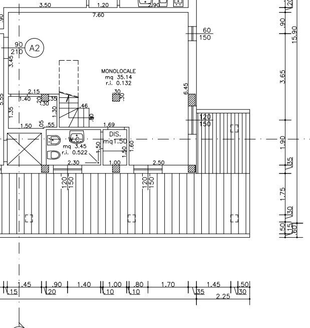 Apartment Verghereto - floor plans 1