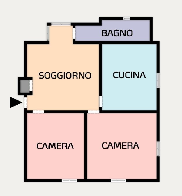 PLANIMETRIA.jpg - Appartamento Via Martiri della Libertà 91, Campomorone - planimetria 1