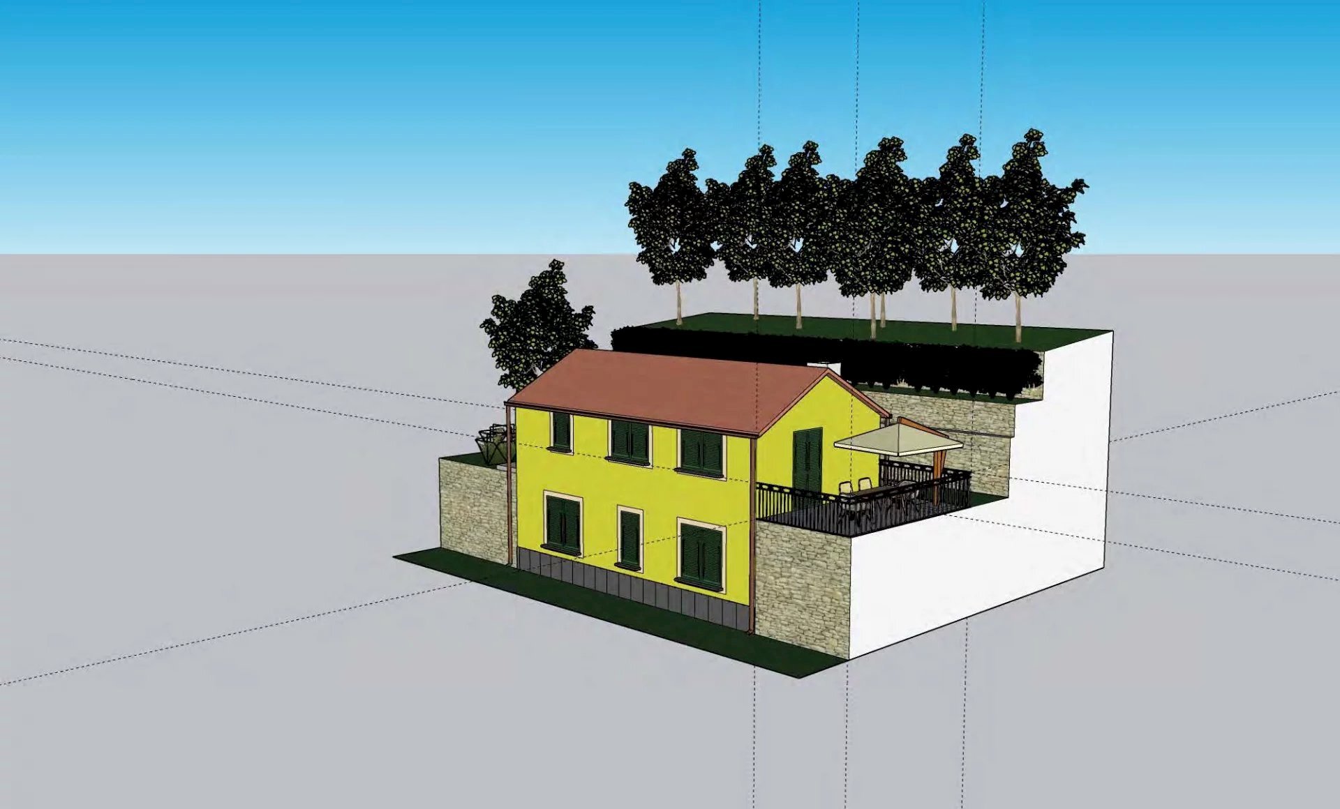 Facciata - Terreno edificabile Via Costigliolo, Cogorno - foto 1