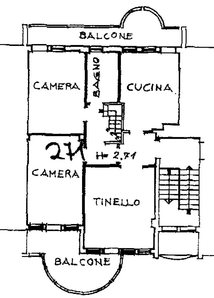 Apartment San Lazzaro di Savena - floor plans 1