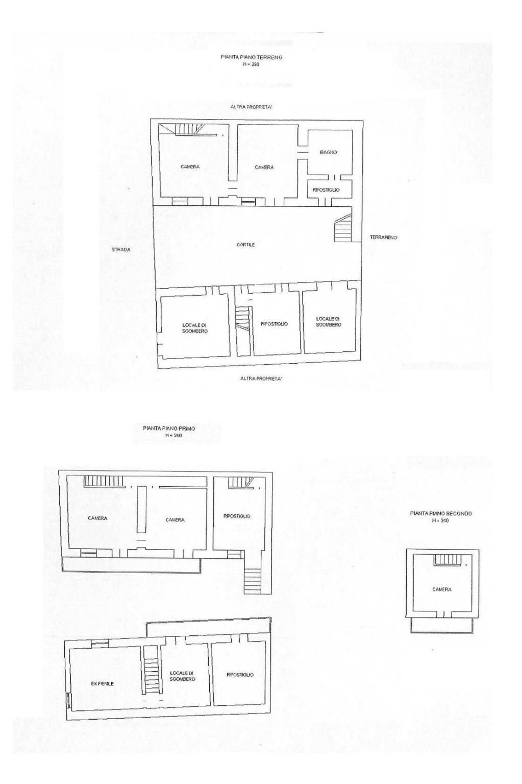 Villa via Cesare Battisti, 18, San Giorgio Monferrato - planimetria 1