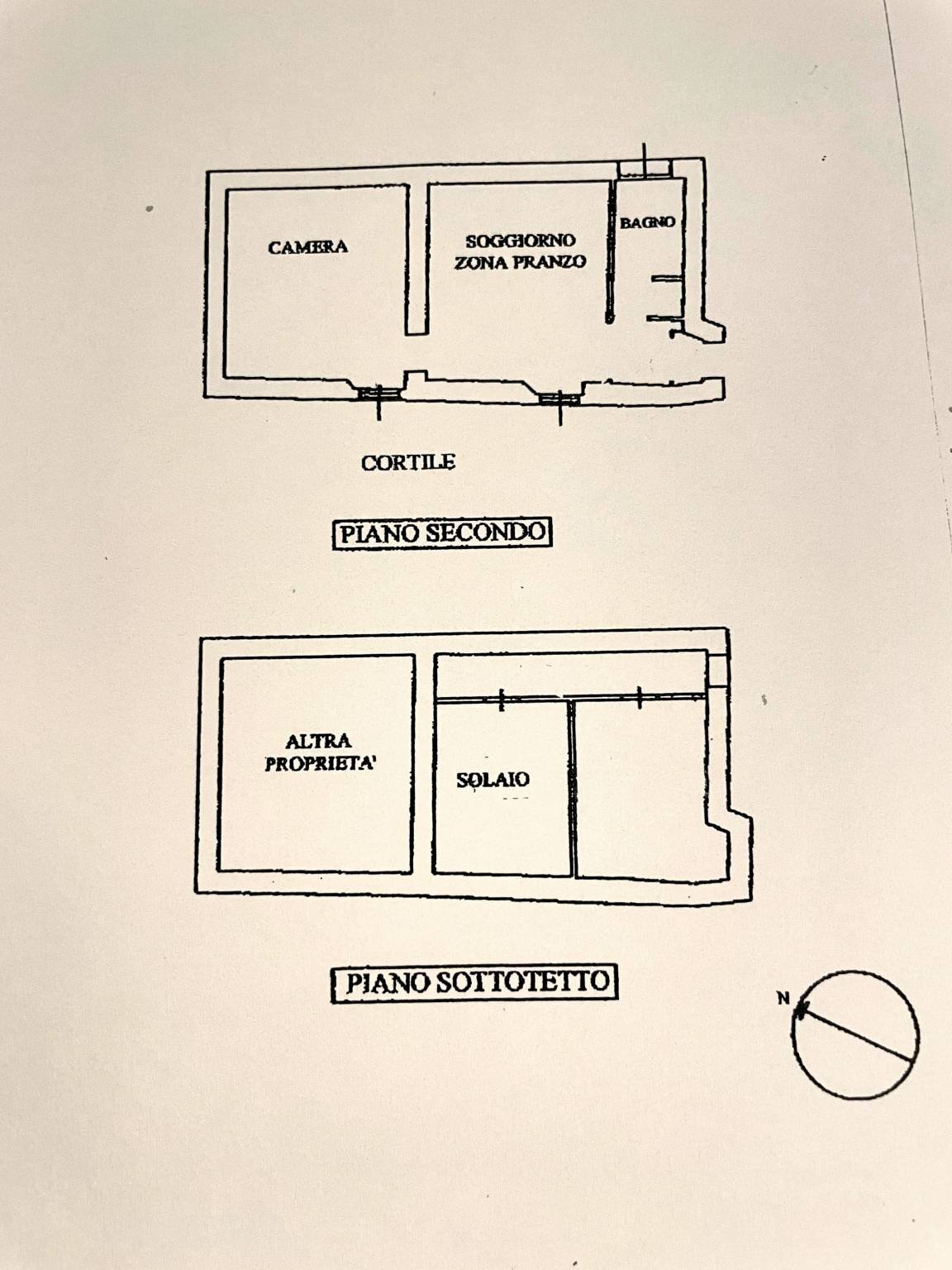 Bilocale via Magenta, Lodi - planimetria 1