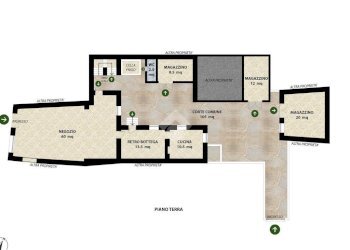 Casa semi indipendente Via Diaz, Luserna San Giovanni - foto 33