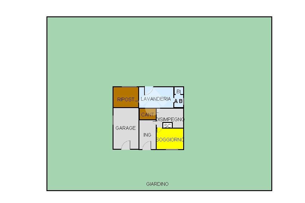 Independent house Via Mar Nero, Carpi - floor plans 1