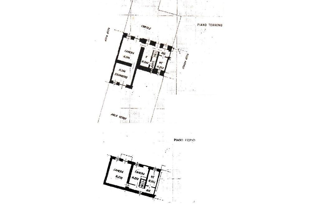 Casa semi indipendente Frazione Nevissano, Castelnuovo Don Bosco - planimetria 1