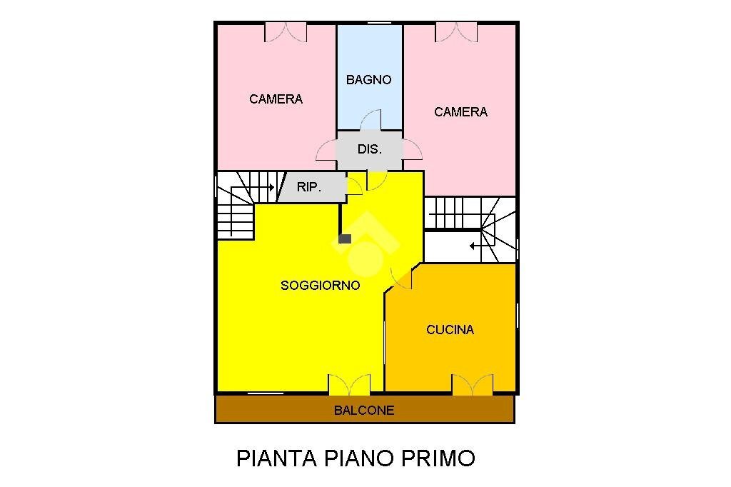 Apartment Via vittime del terrorismo, Cercenasco - floor plans 1