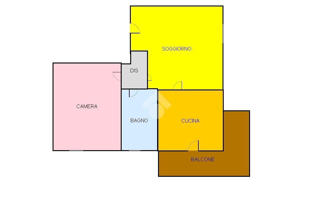 Bilocale Via bezzecca, Carpi - planimetria 1