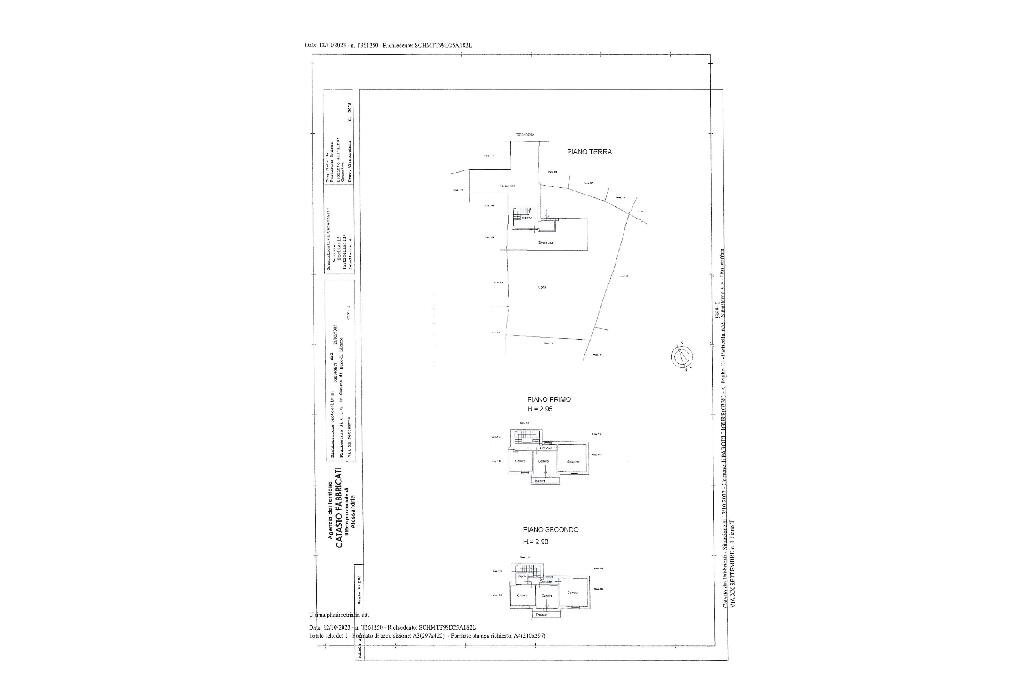 Casa semi indipendente Via XX Settembre, Parodi Ligure - planimetria 1