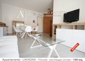 Soggiorno con balcone verandato - Trilocale Lavagna - foto 21