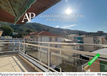 Vista aperta sulle colline circostanti - Trilocale Lavagna - foto 1