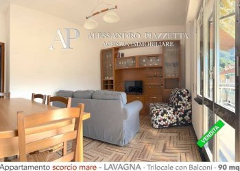 Ampio soggiorno - Trilocale Lavagna - foto 13