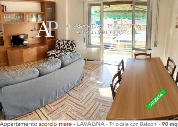 Ampio soggiorno - Trilocale Lavagna - foto 14