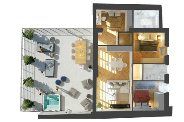 dettagli - Attic Passeggiata Cadorna 83, Alassio - photo 2