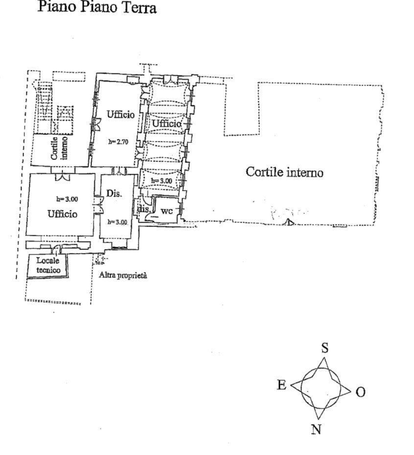 Office via 20 Settembre, 77, Asti - floor plans 1