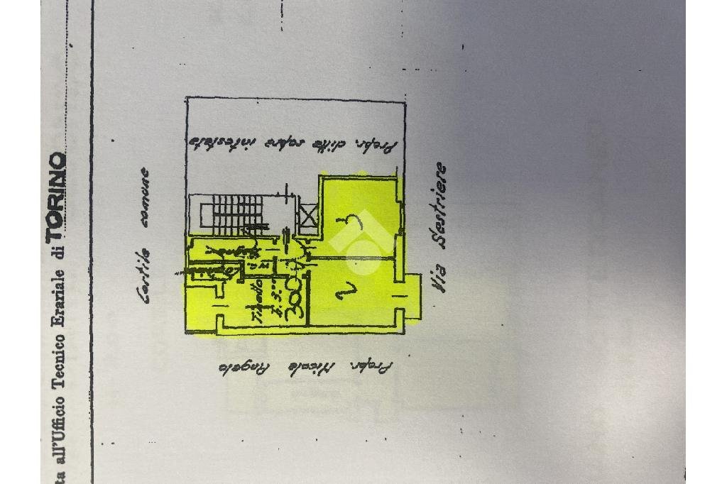 Trilocale Via Sestriere, Rivoli - planimetria 1