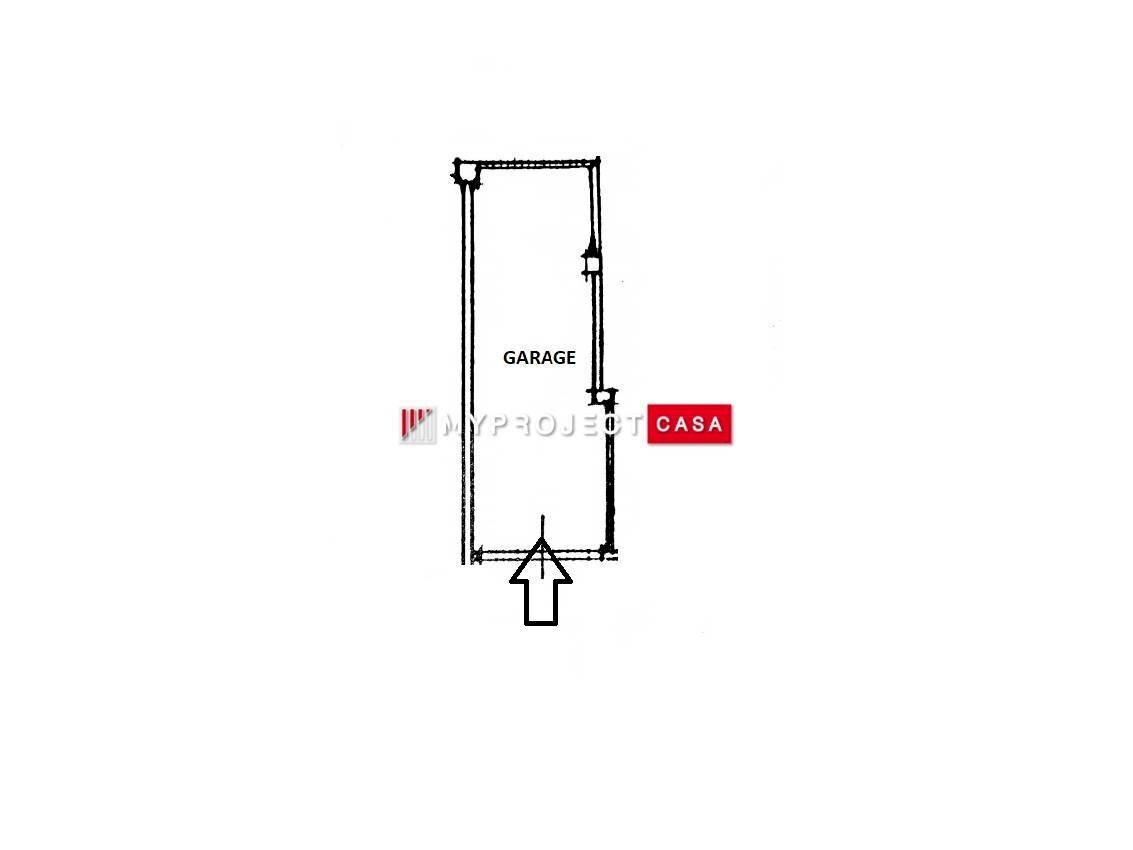 Garage - Parcheggio Viale Alcide De Gasperi, Martina Franca - planimetria 1