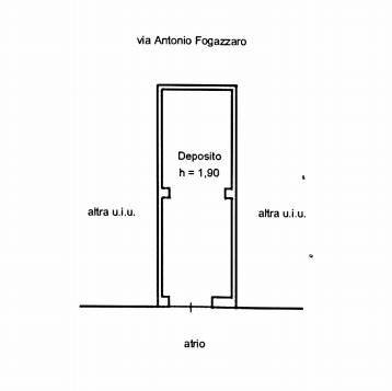 Garage - Parcheggio Centrale, Martina Franca - planimetria 1