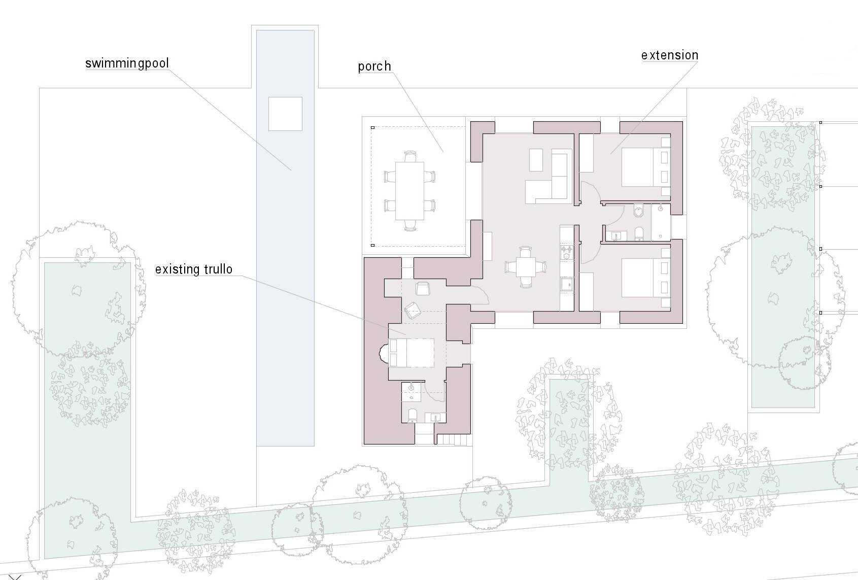 Trullo Contrada Recupero, Ostuni - planimetria 1