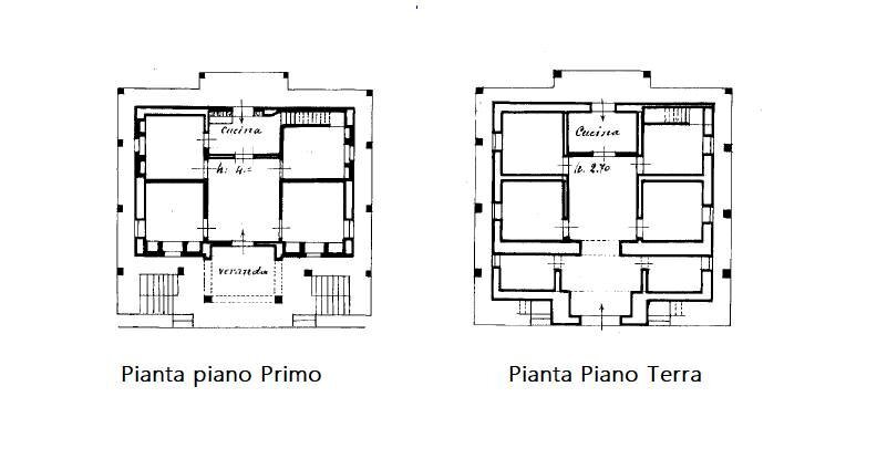 Rustico Laureto, Fasano - planimetria 1