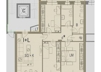 Four-room apartment corso Moncalieri, Torino - photo 30