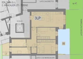 Three-room apartment corso Moncalieri, Torino - photo 37