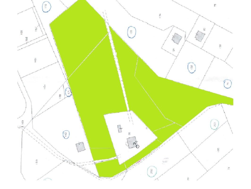 Terreno agricolo via Romagnoli, frazione Calderino, Monte San Pietro - planimetria 1