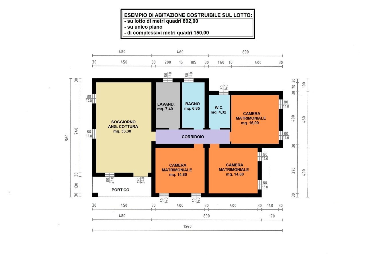 esempio di abitazione da poter costruire - Terreno edificabile Ceregnano - foto 3